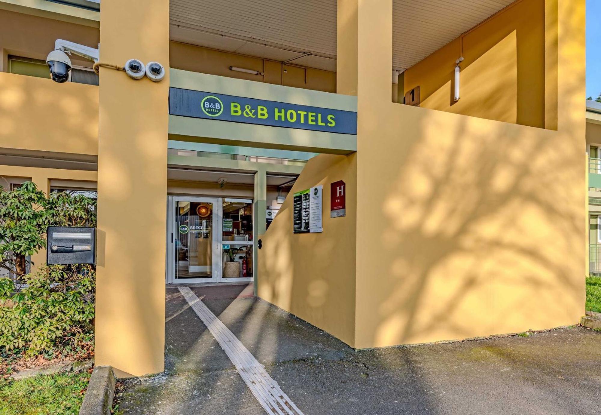 B&B Hotel Brest Kergaradec Aeroport Gouesnou Bagian luar foto